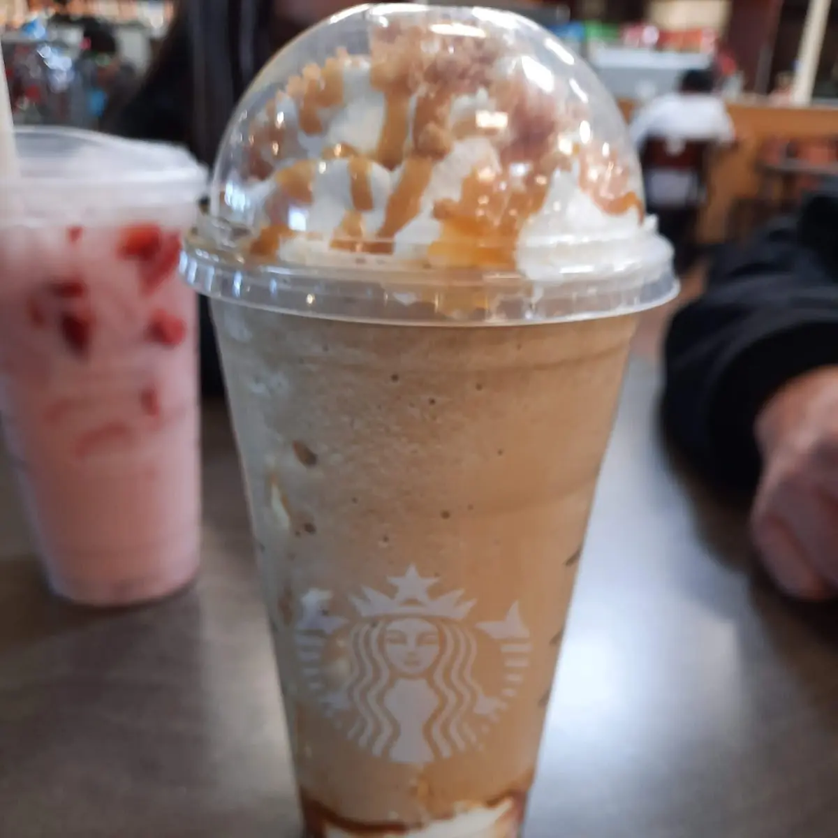 Caramel Crunch Frappuccino