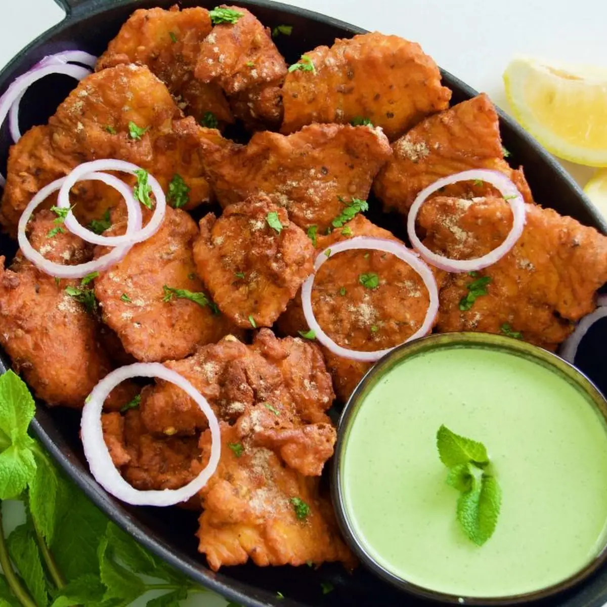 Amritsari Fish Pakora, Mr India Restaurant & Bar