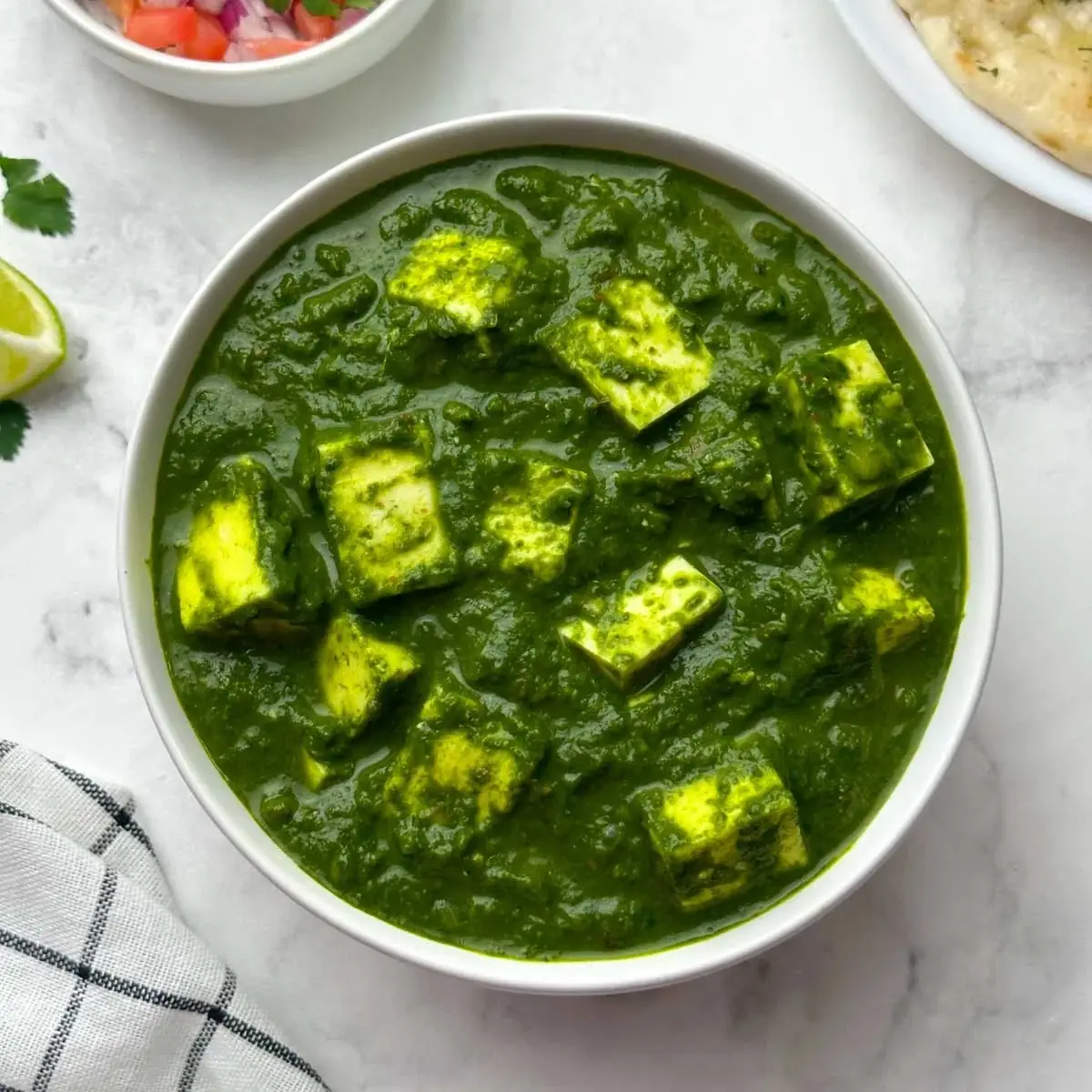 Palak Paneer, Mr India Restaurant & Bar