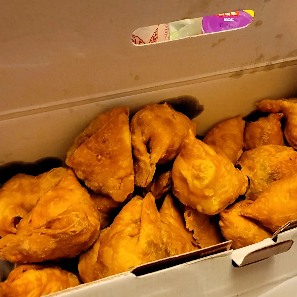 Veggie Samosas, Mr India Restaurant & Bar
