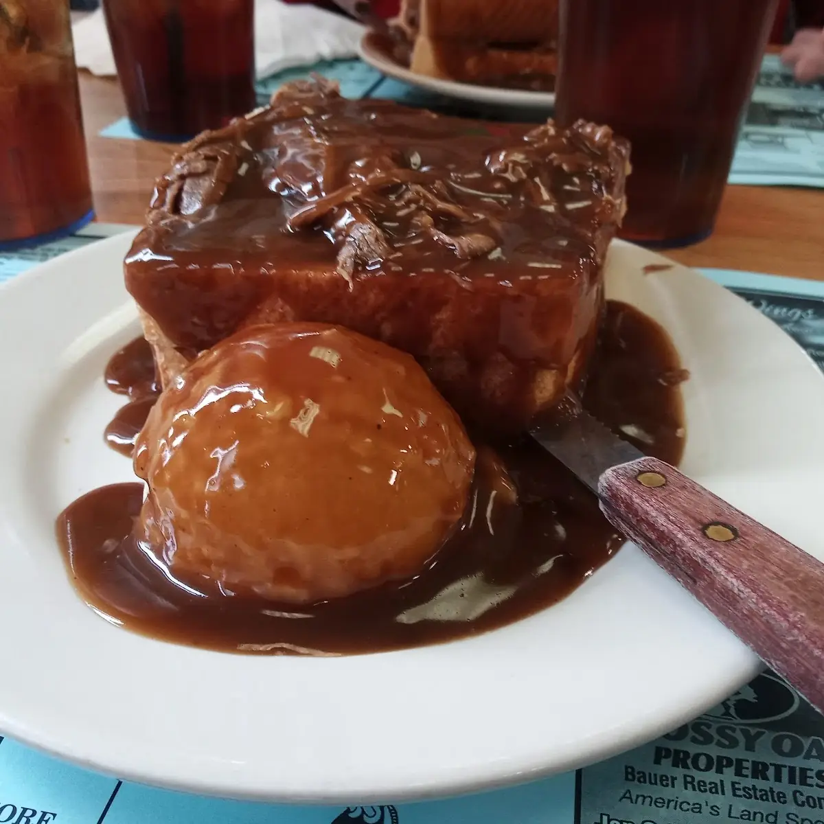 Open Roast Beef Sandwich