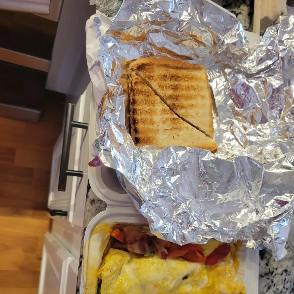 Western Omelet with Bacon