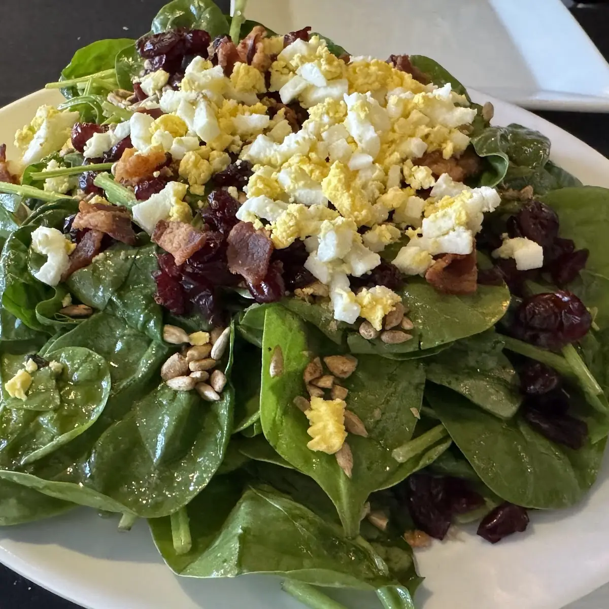 Warm Spinach Salad