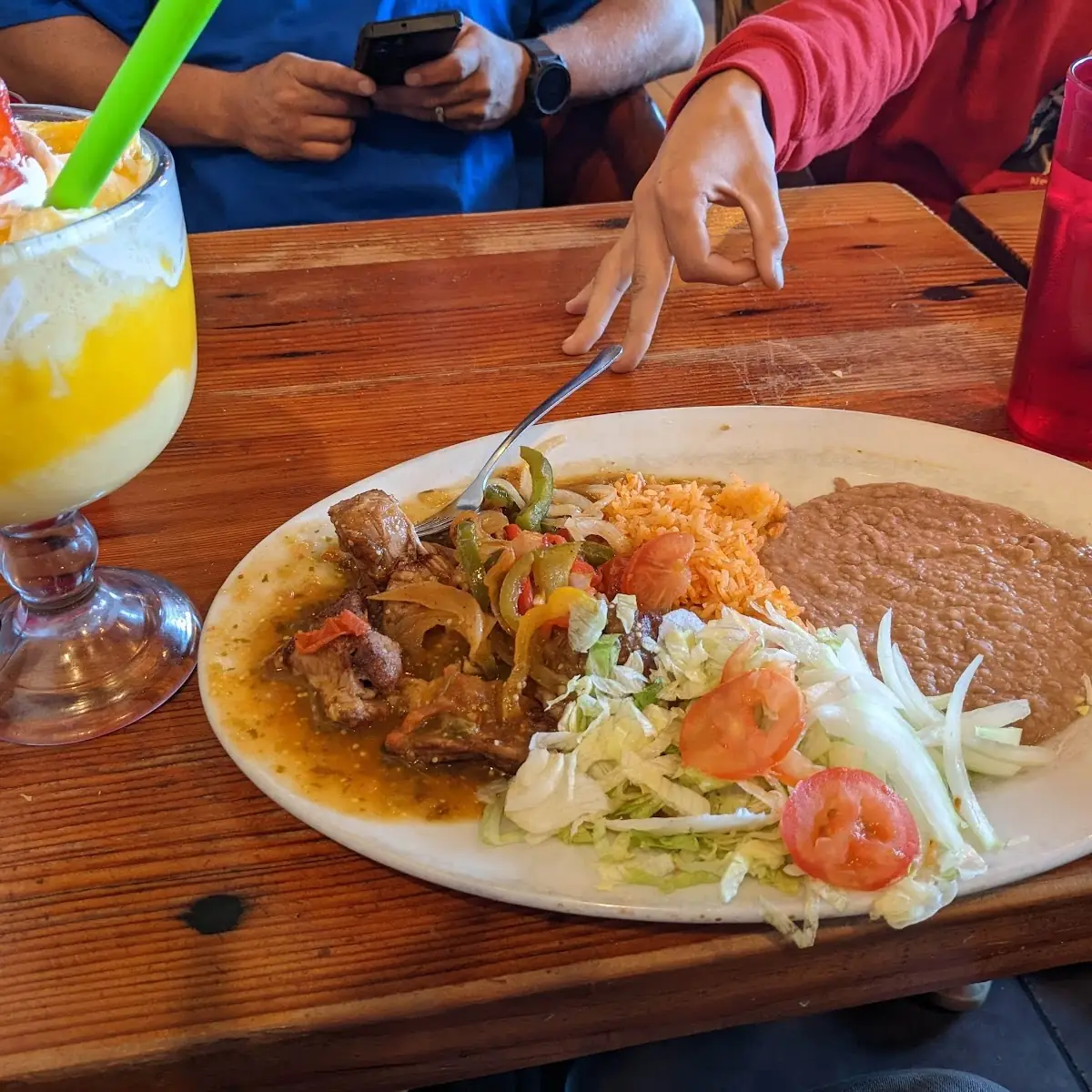 20. Chile Verde & Bean Burrito