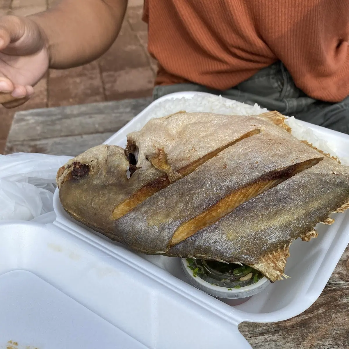 Pompano Fried Fish