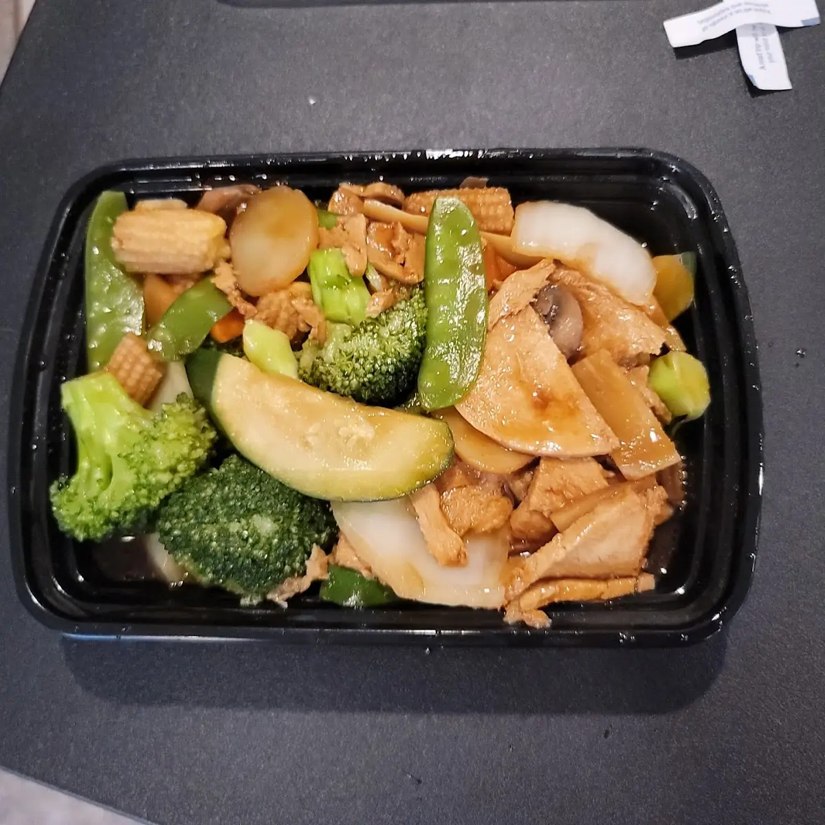 Vegan Chicken Mixed Vegetables