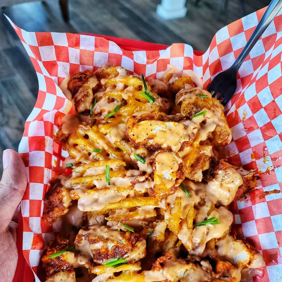 Loaded Waffle Fries