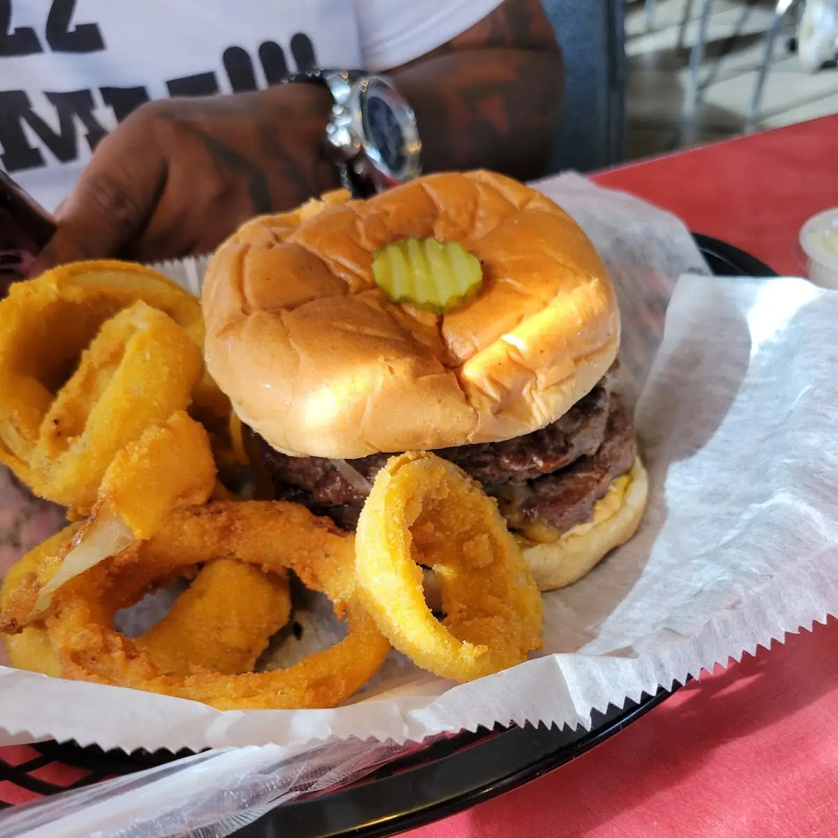 Basket of Onion Rings