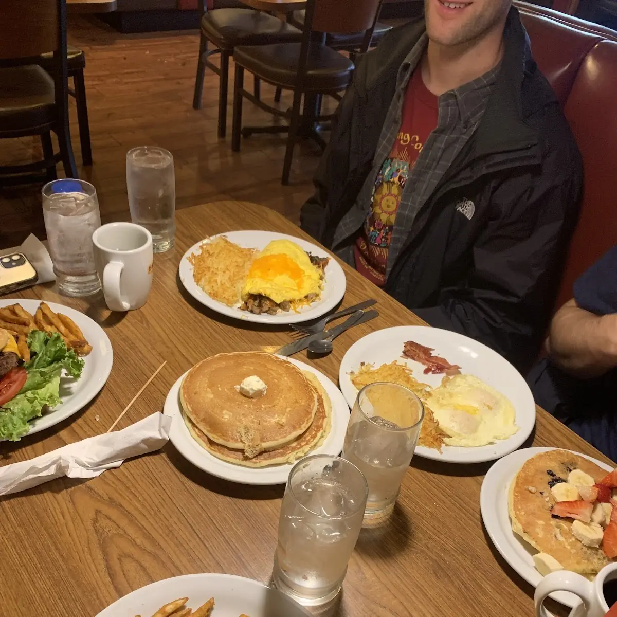 Double Berry Pancakes