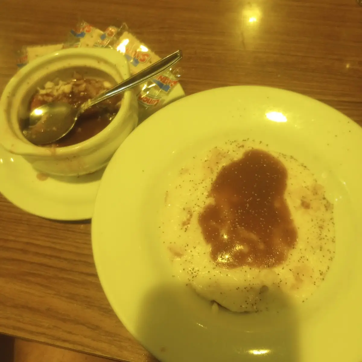 Mashed Potatoes and Gravy and Beef Stew
