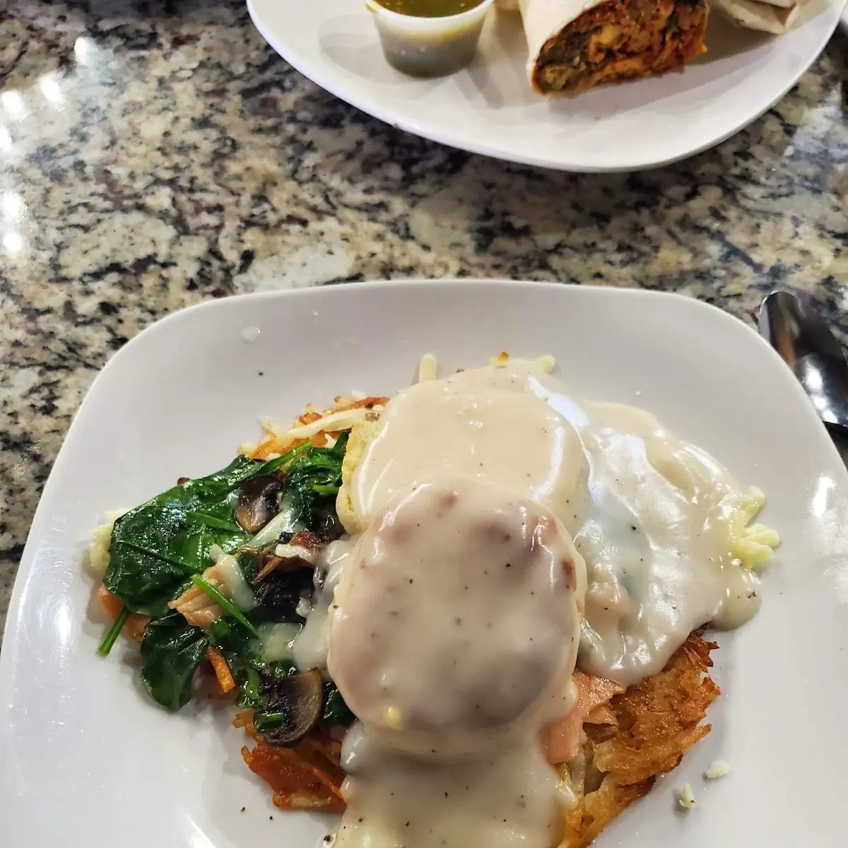 Breakfast Skillet with Salmon