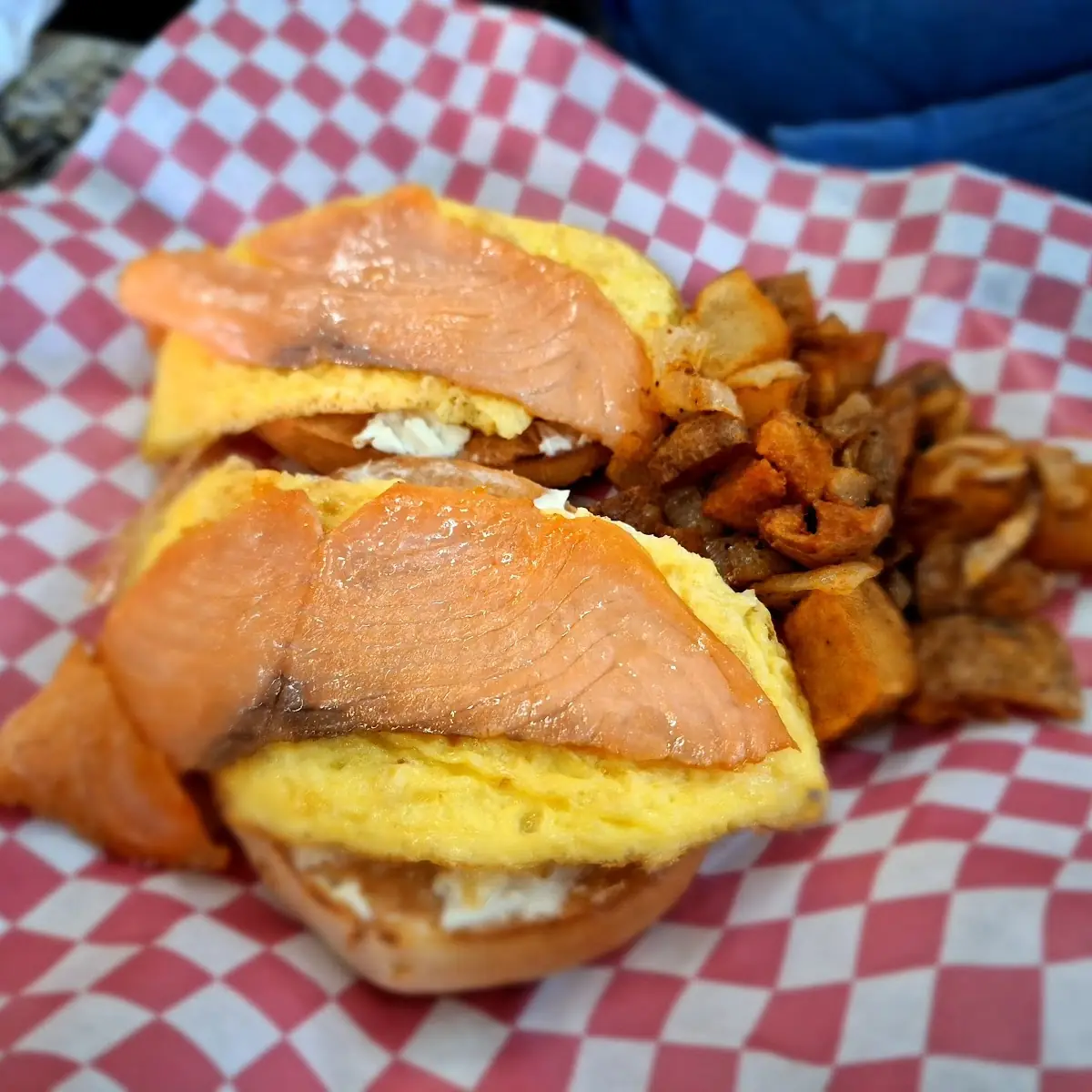 Salmon Benedict