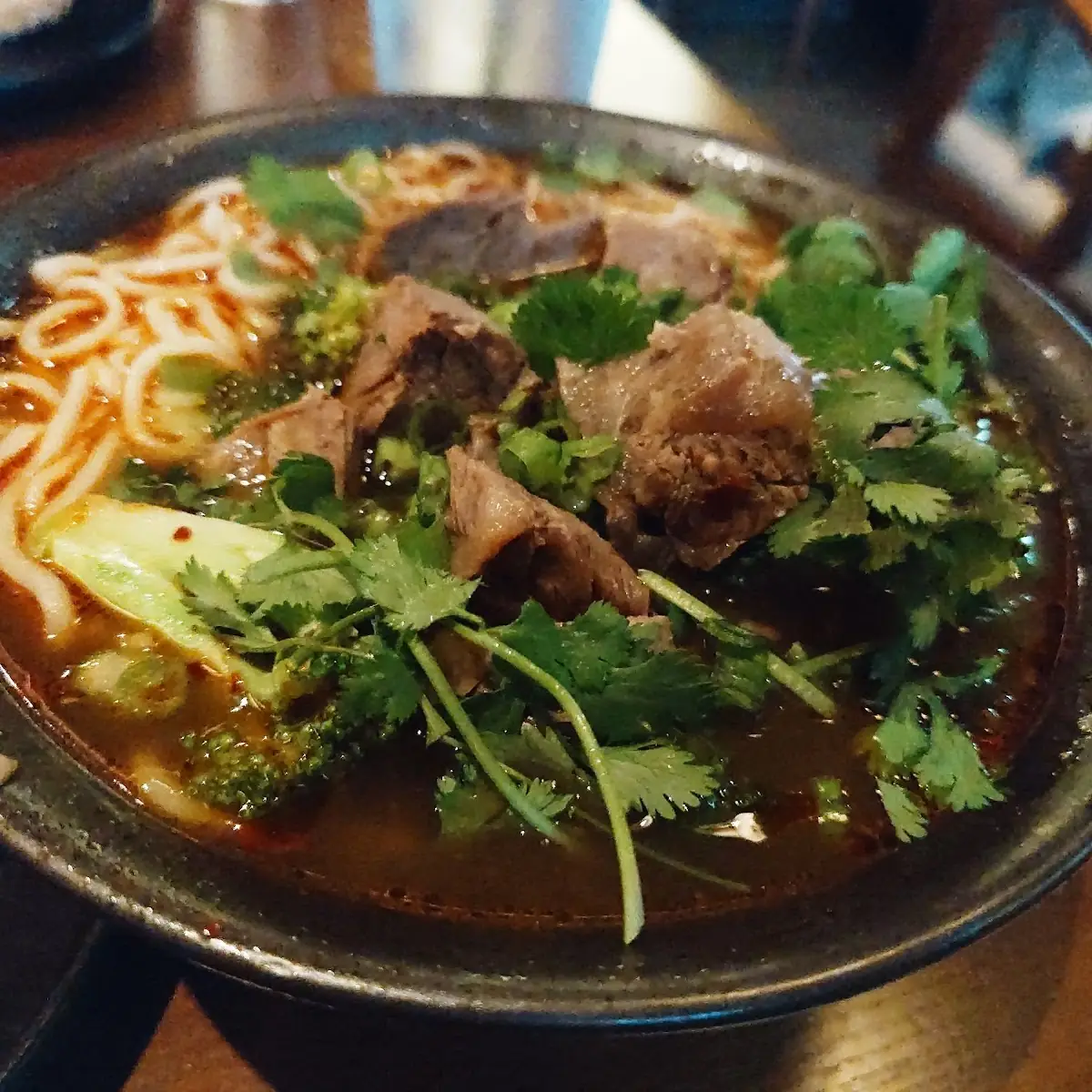 Spicy Braised Beef Noodle Soup
