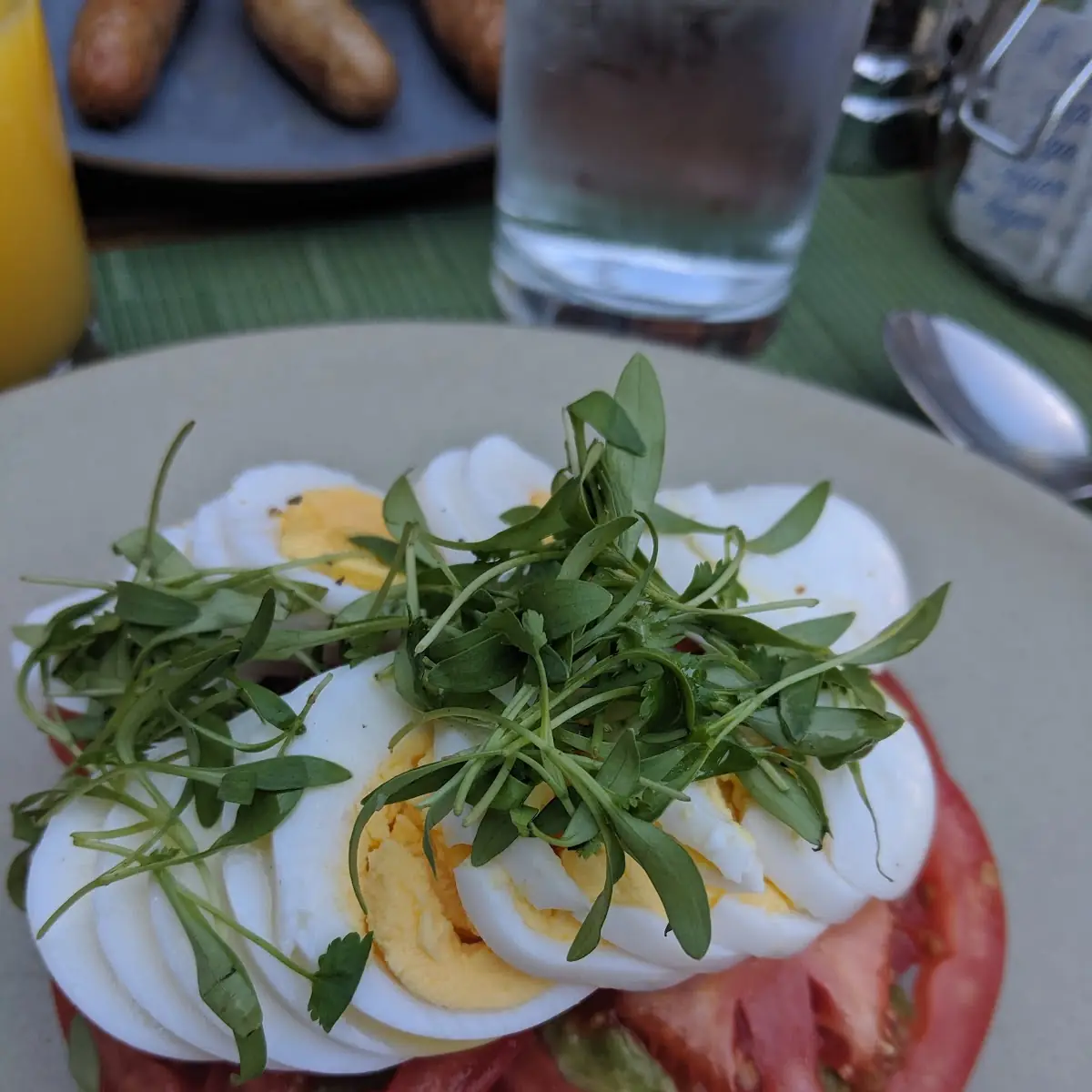Avocado Toast with Hard Boiled Egg