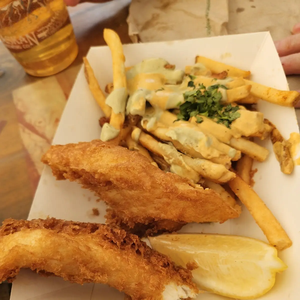 Halibut Fish and Chips