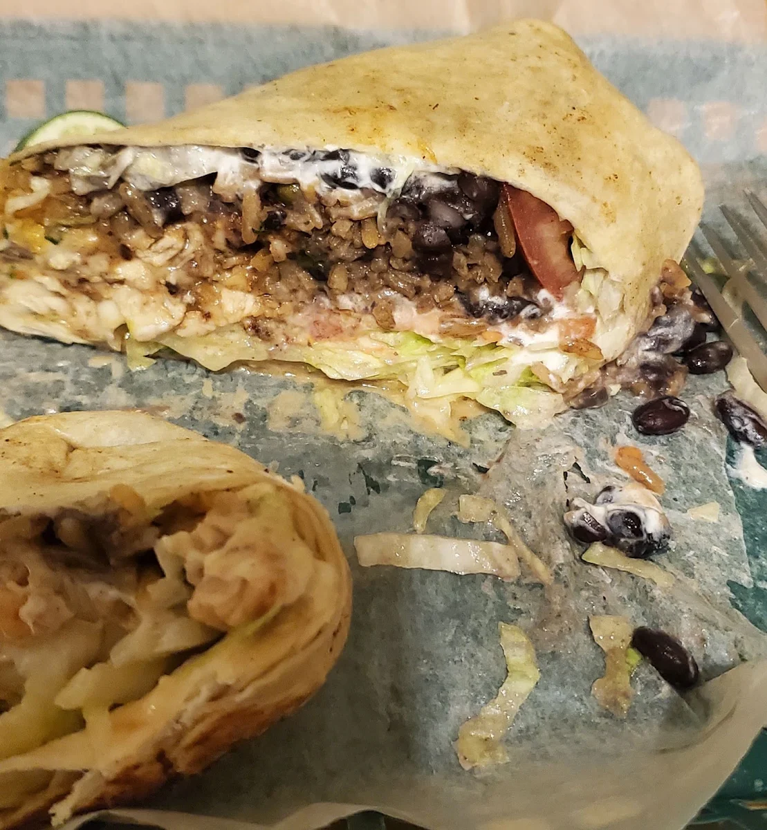Ground Beef Burrito