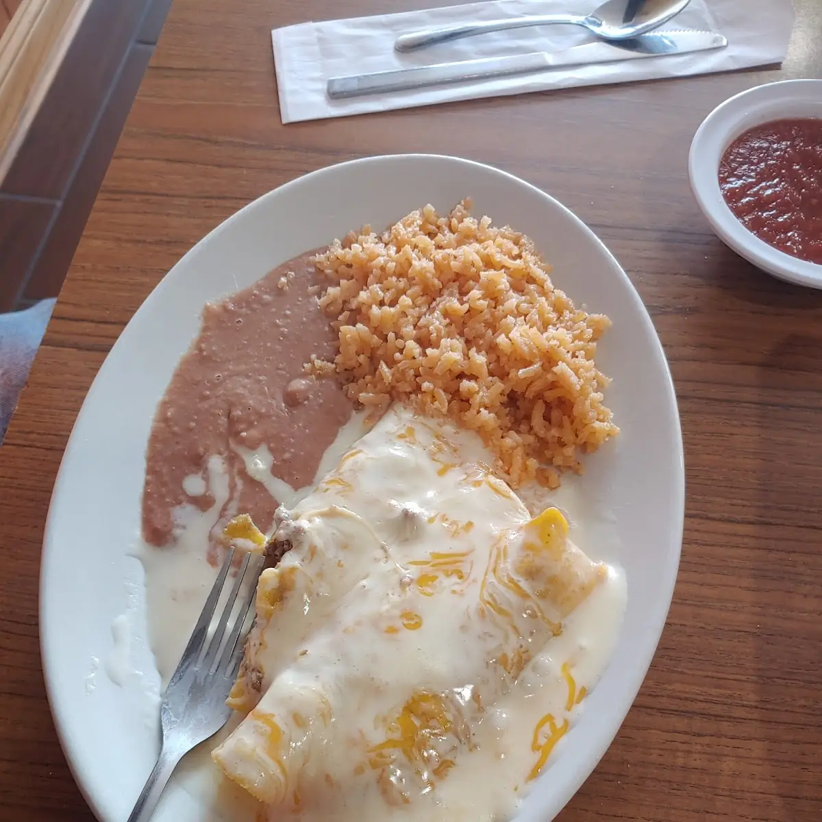 Enchilada Plate