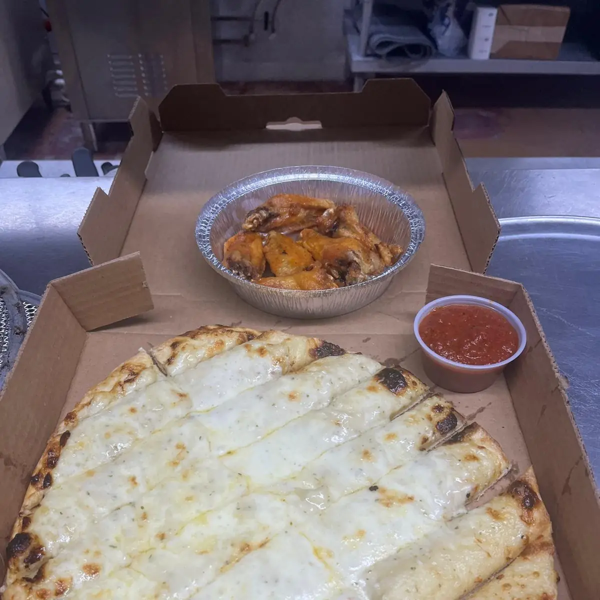 Tavern Cheesy Garlic Bread