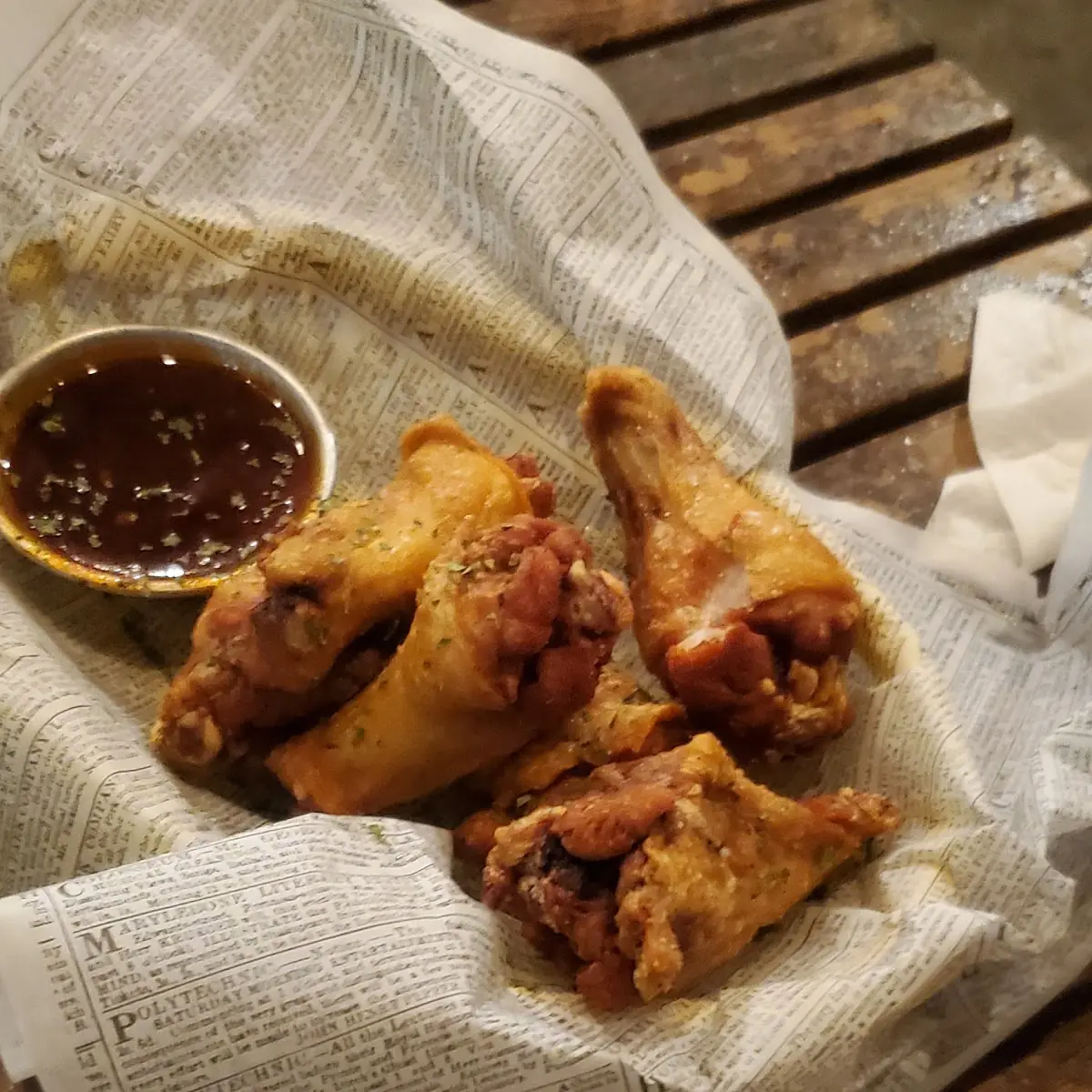 Alitas BBQ BBQ Wings