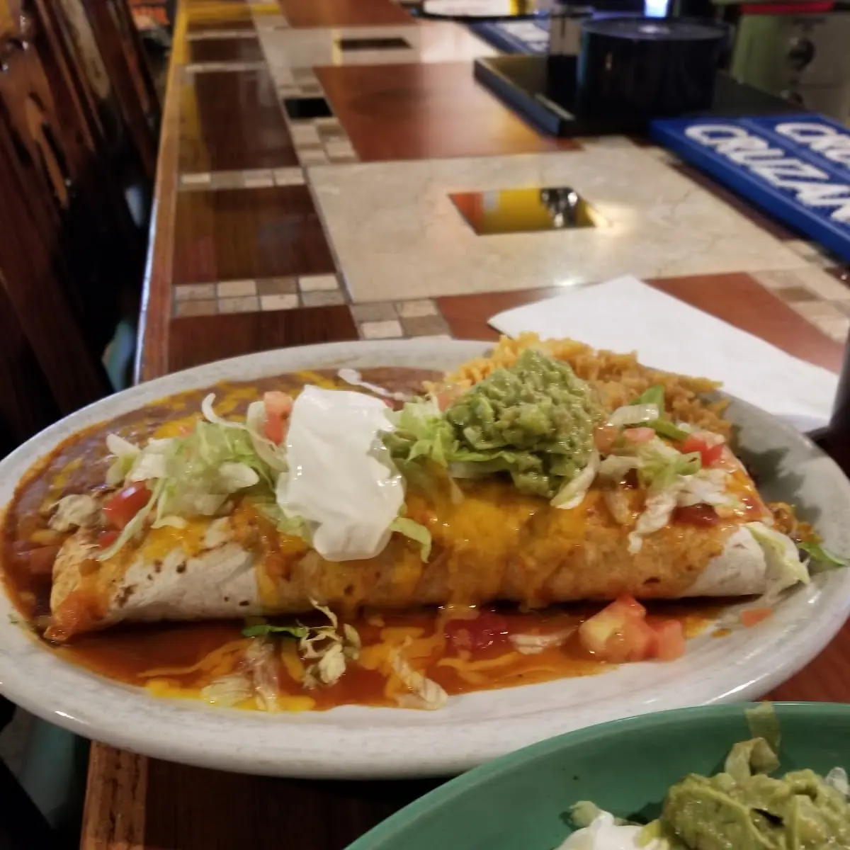 Seafood Burrito