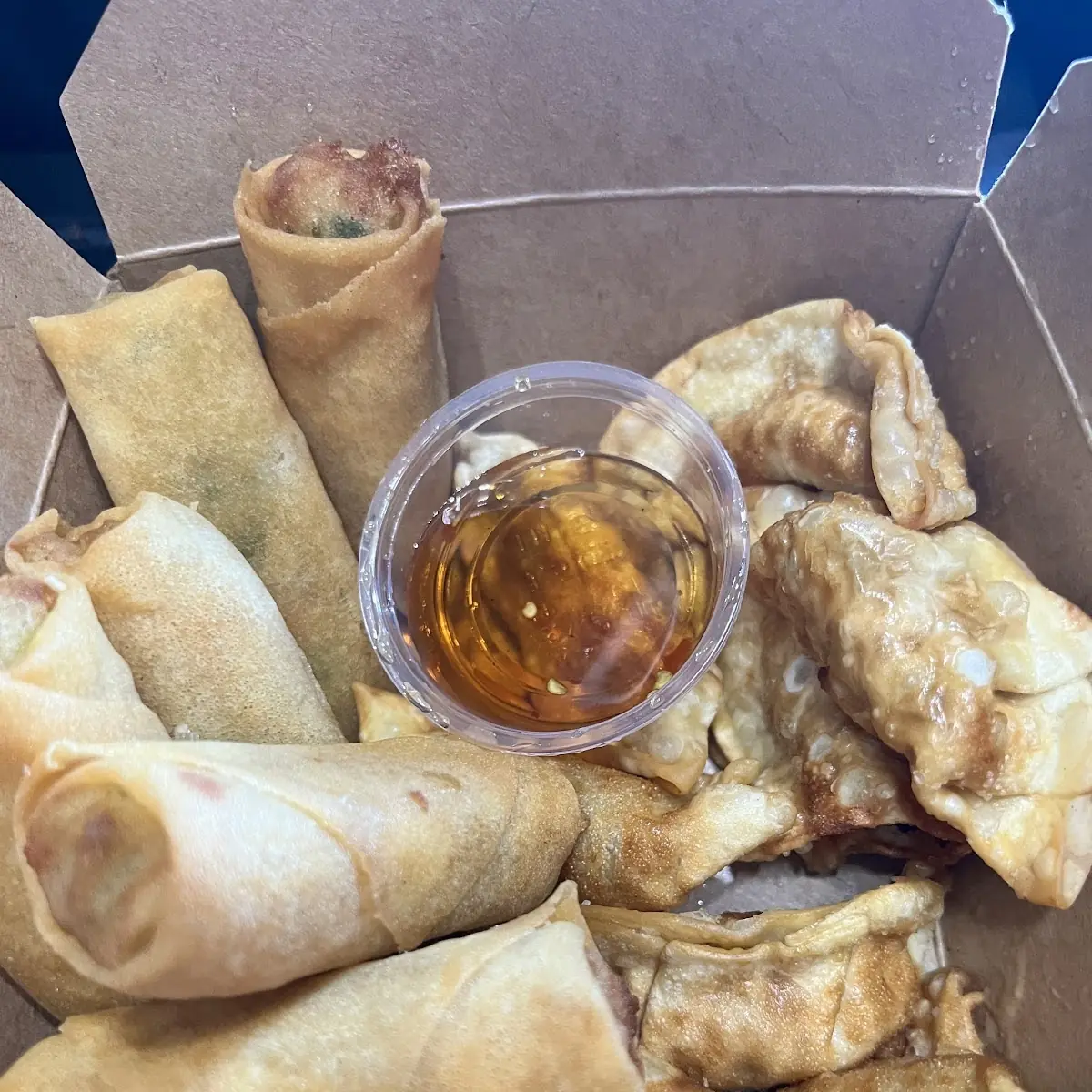 Egg Rolls and Fried Dumplings