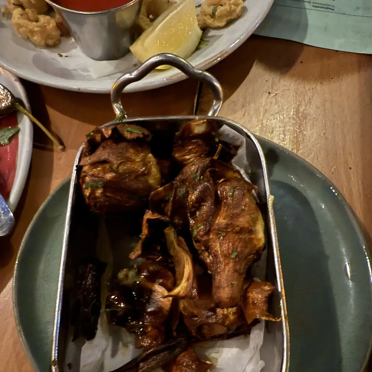 D - Fried Artichoke Hearts