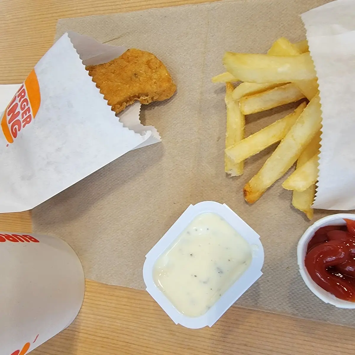 Chicken Nuggets and Fries