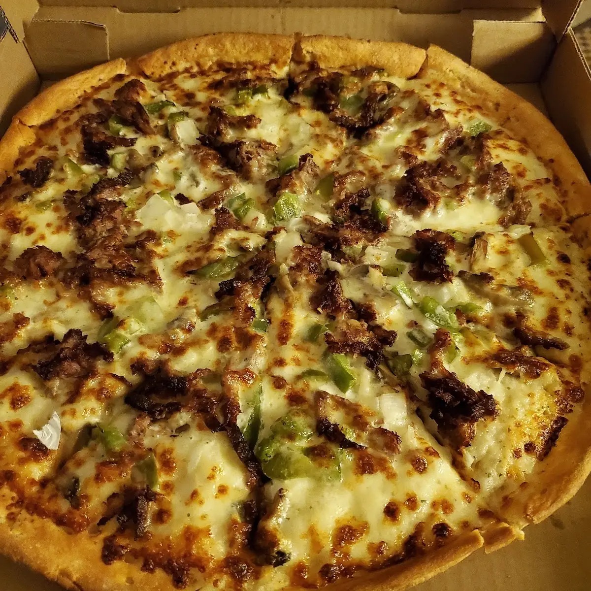Philly Cheese Steak Pizza