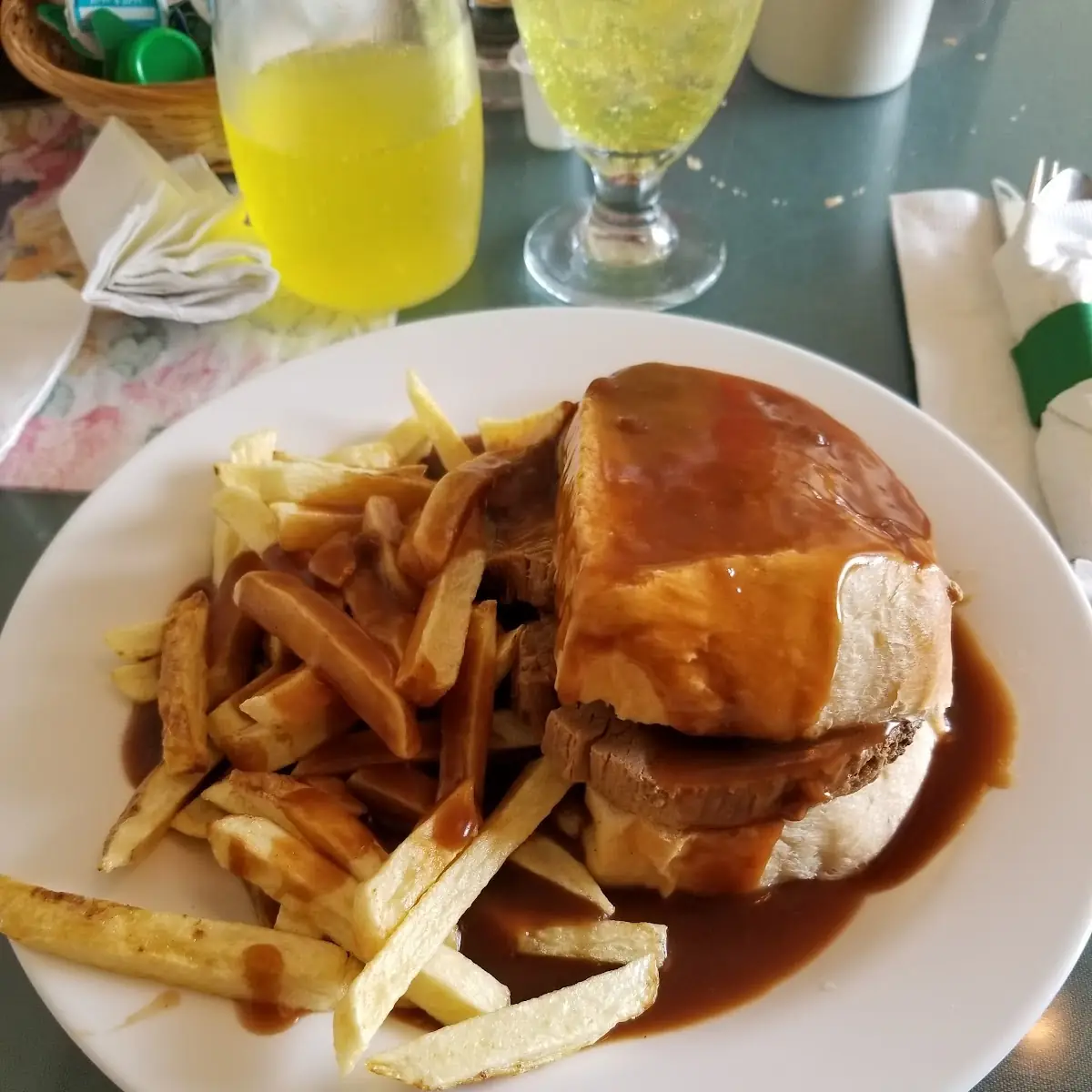 Open Faced Roast Beef Sandwich