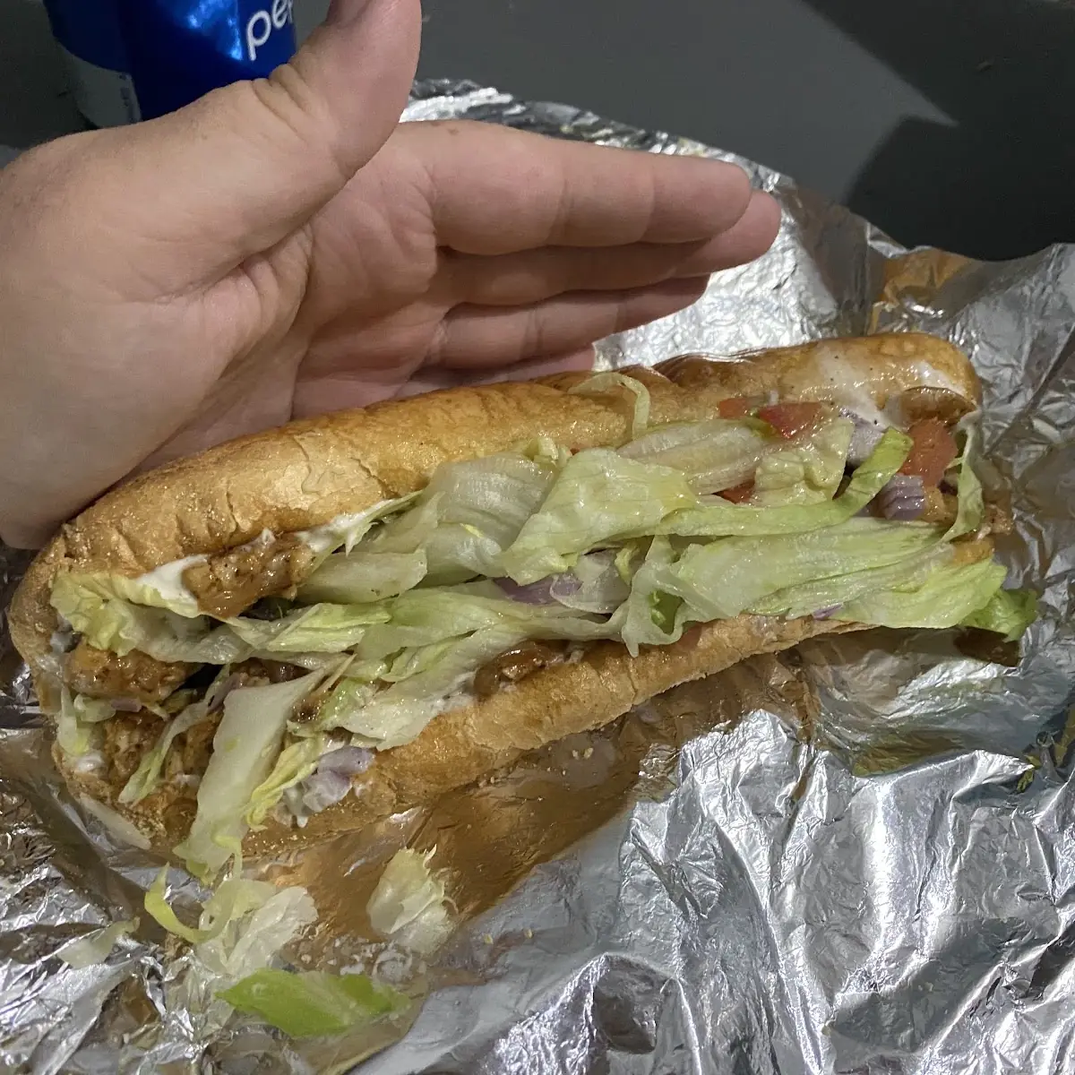 Medium Sandwich with Chicken, Philthy Philly's Windsor