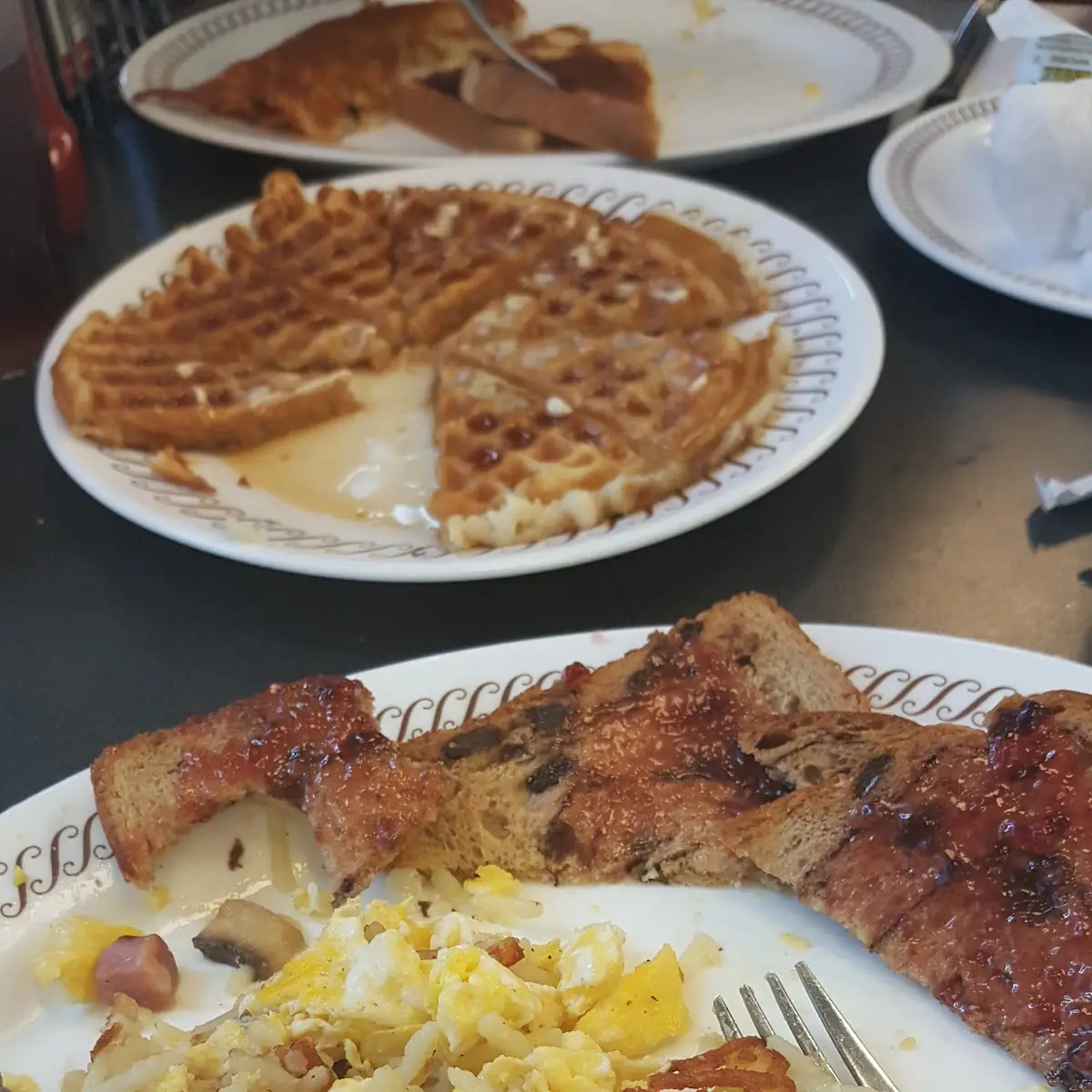 Scrambled Eggs and Hash Browns