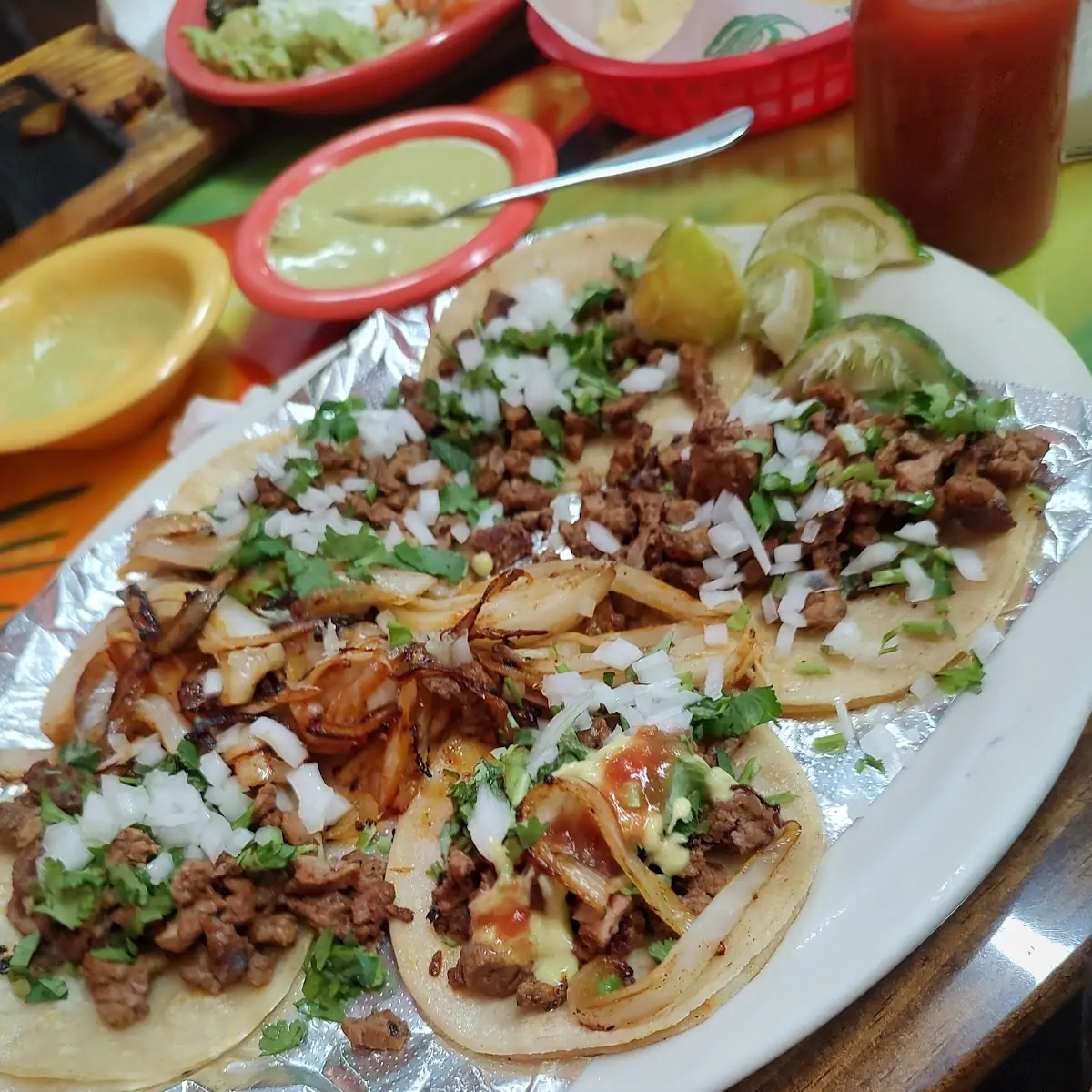 Three Tacos