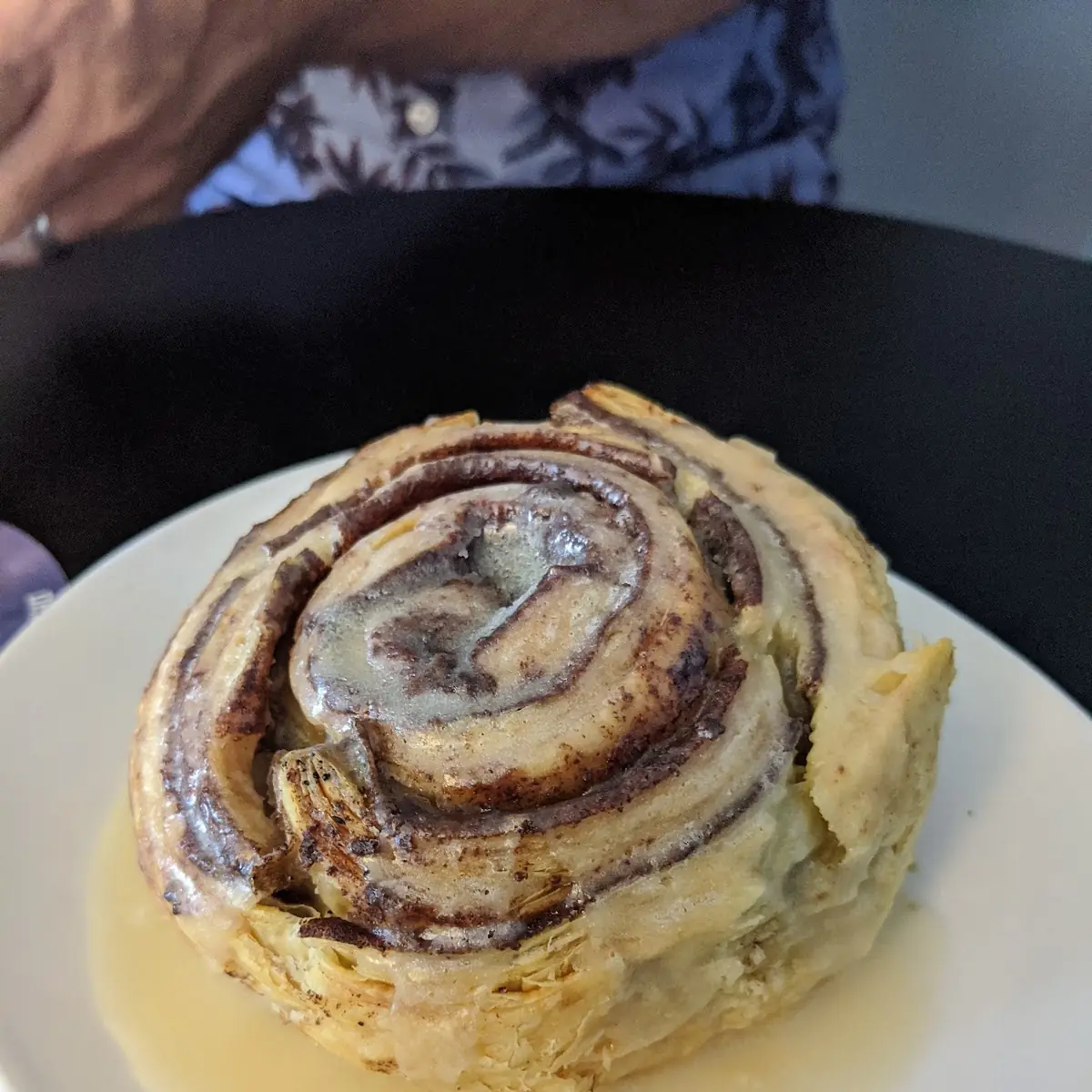 Homemade Jumbo Cinnamon Roll
