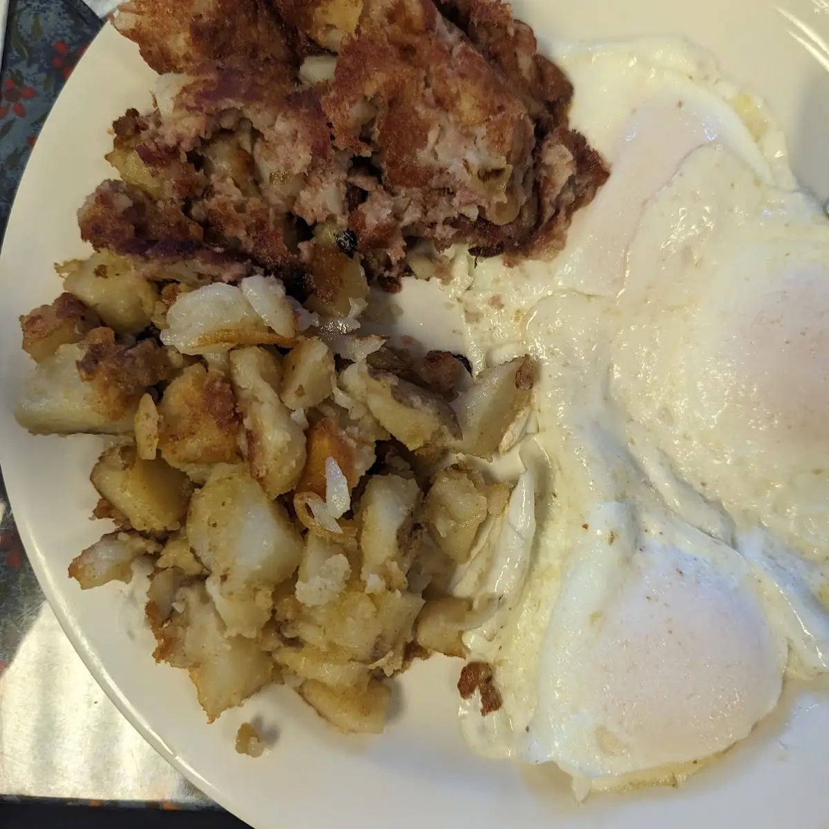Eggs and Corned Beef Hash