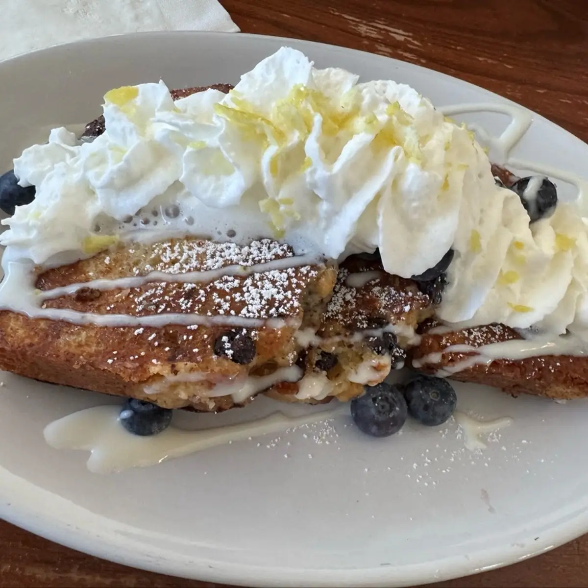 Blueberry Lemon French Toast