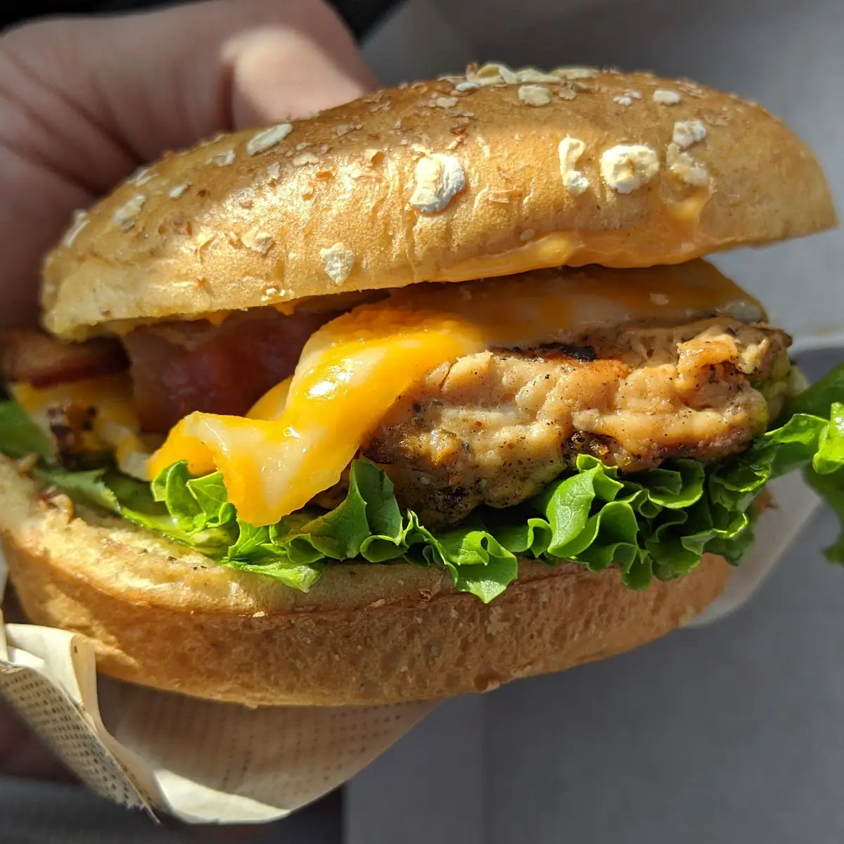 Chargrilled Chicken Club Sandwich