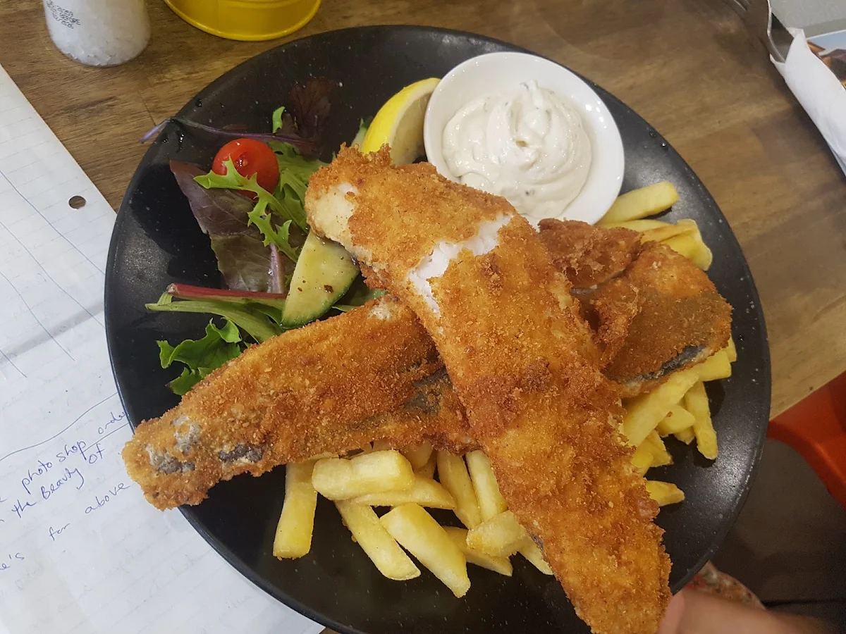 Fish and Chips, Café Ambra