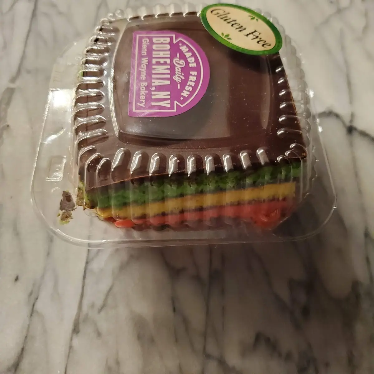 Rainbow Cookie Cake