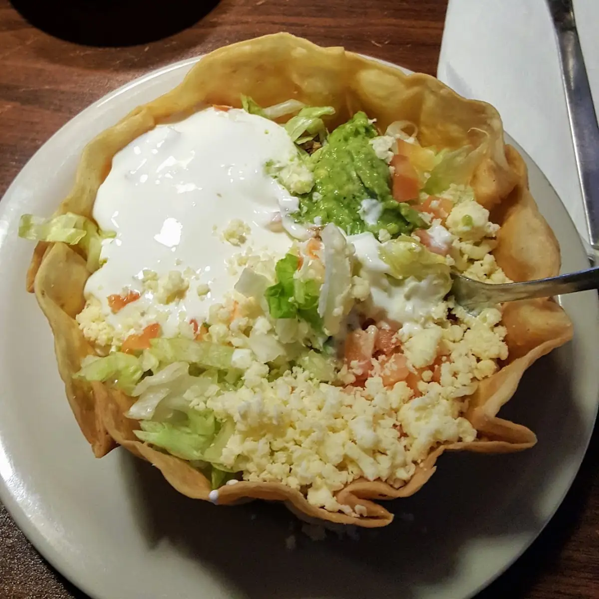 Beef Taco Salad