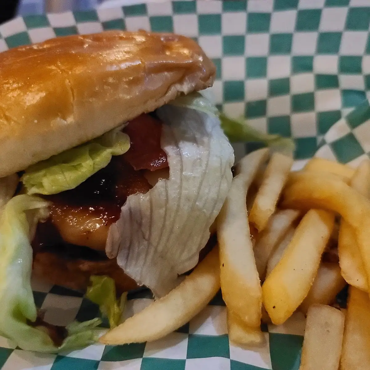 Bourbon Chicken Sandwich