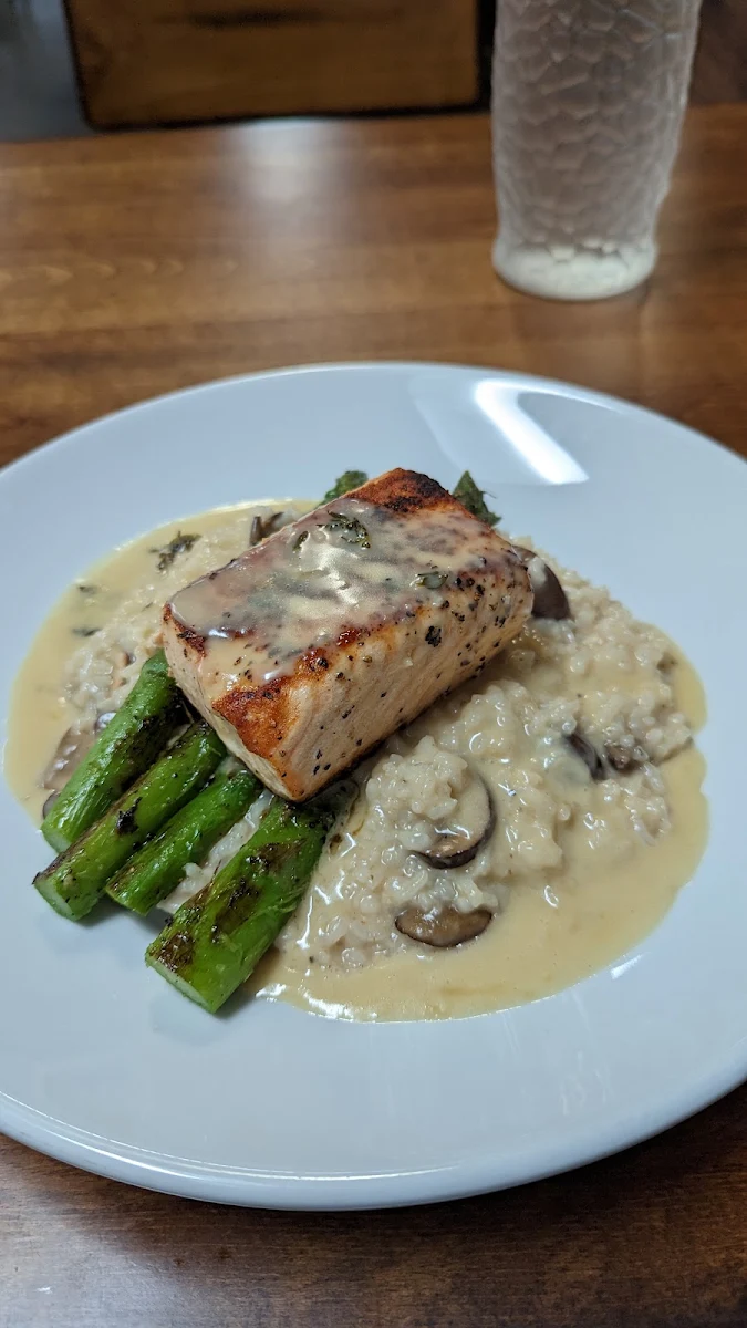 Grilled Atlantic Salmon