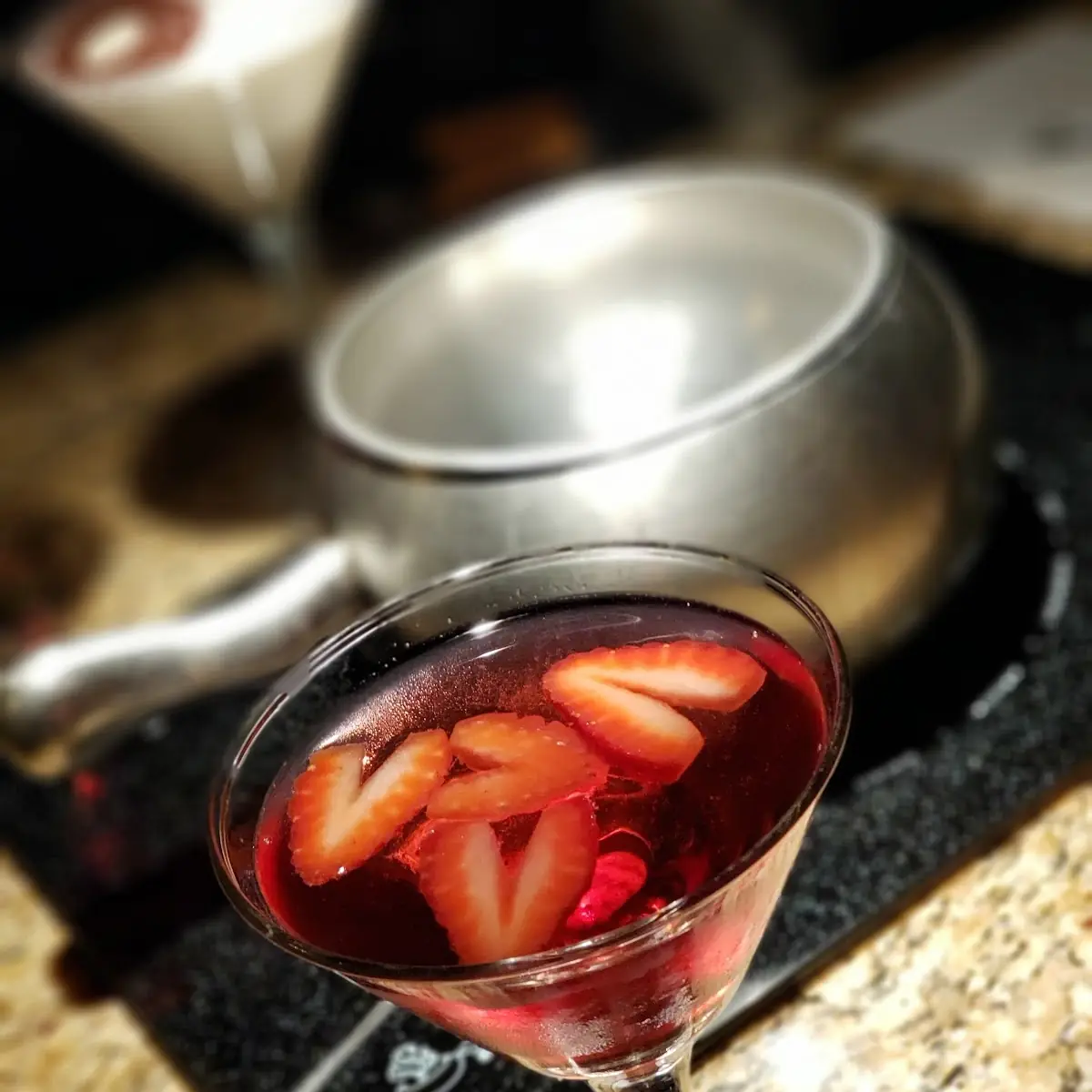 Strawberry Blonde Martini