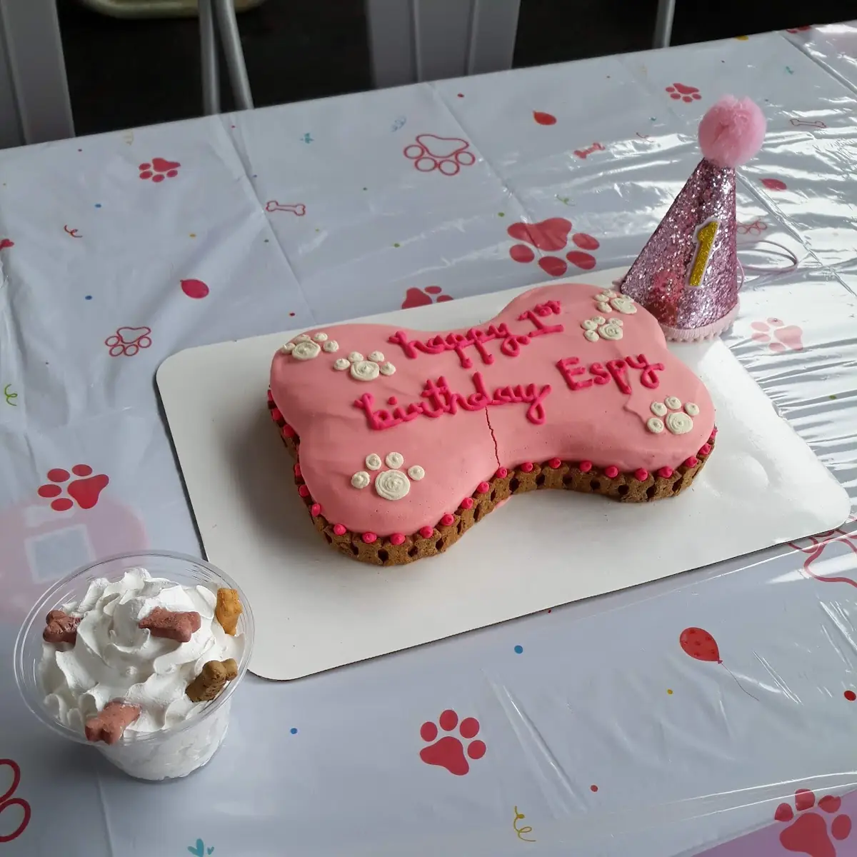 Doggy Birthday Cake