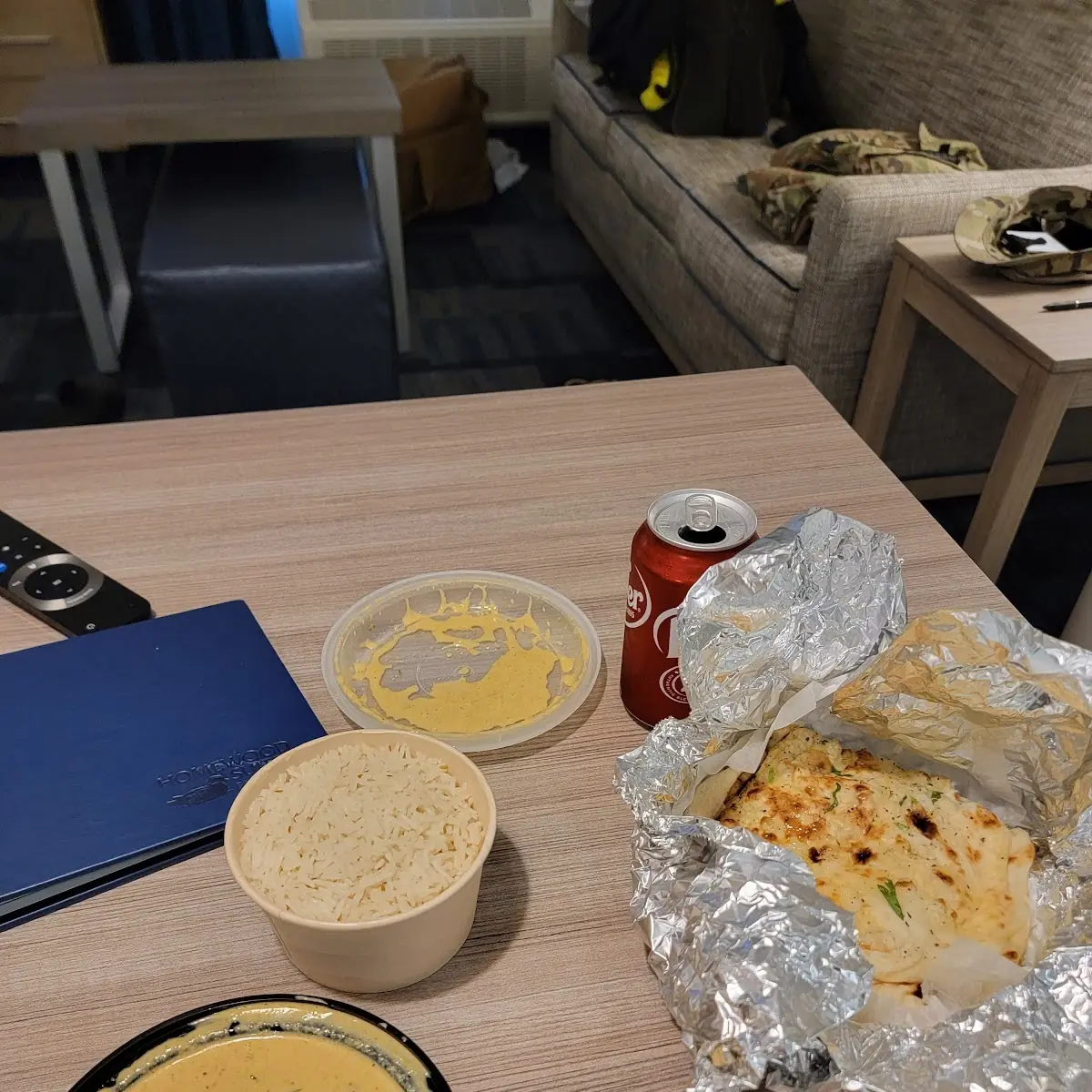 Garlic Naan Lamb Korma