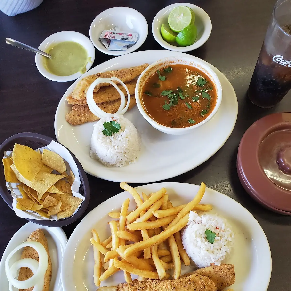 Fried Fish Fried Fish with a Soup