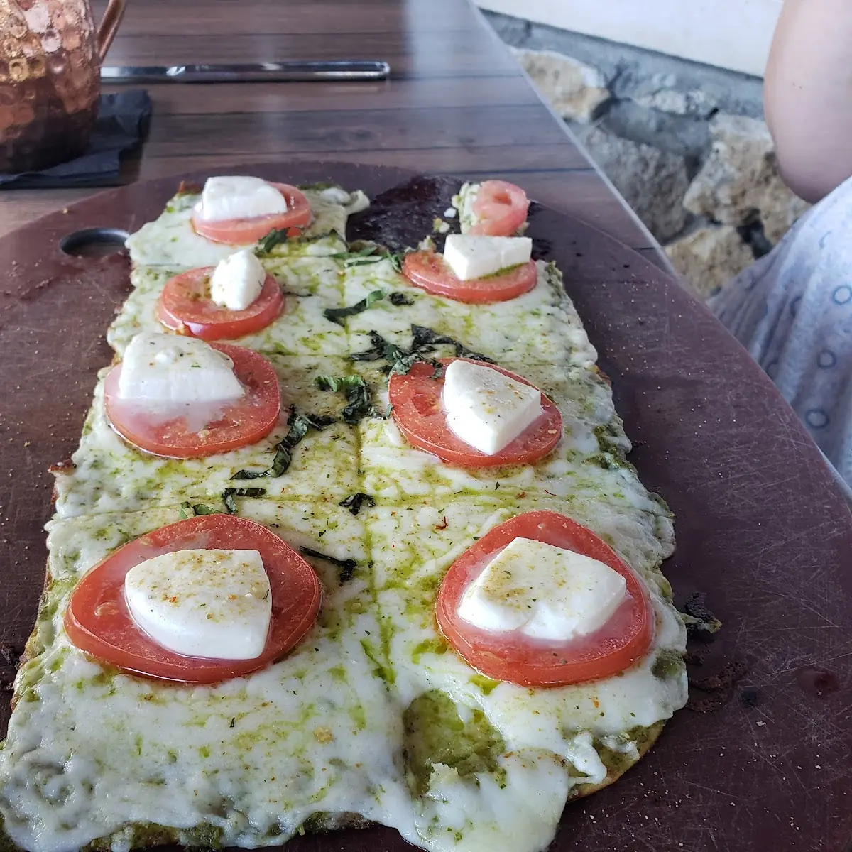 Margarita Flatbread Pizza