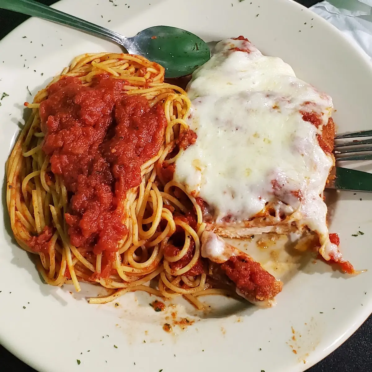 Chicken Parmesan Pasta