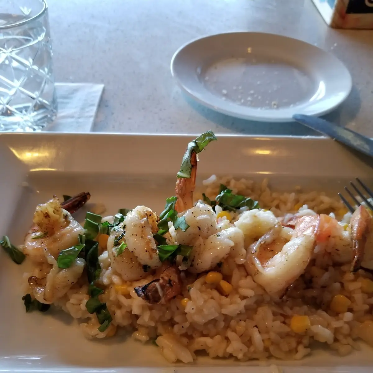 Grilled Shrimp Risotto