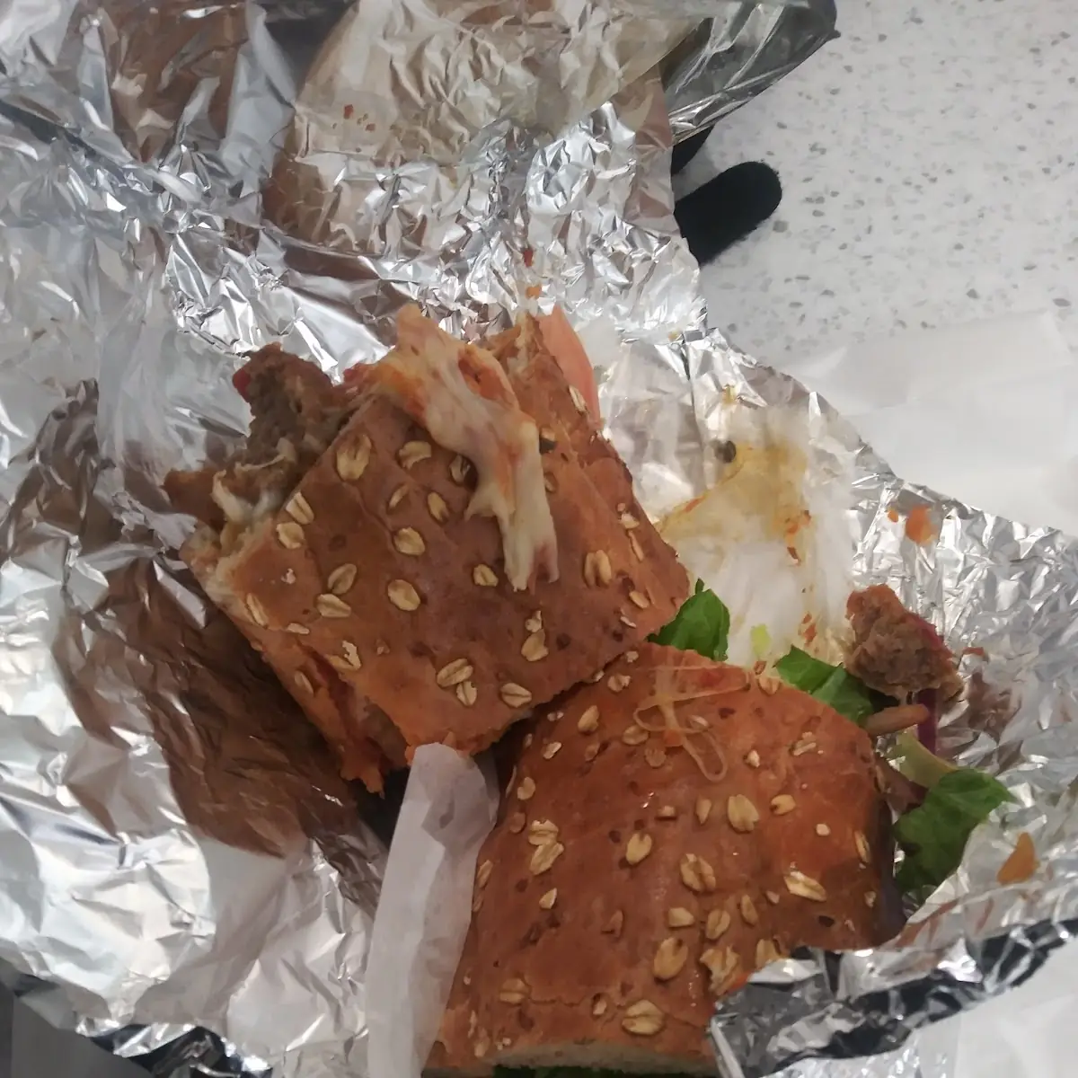 Meatball Marinara on Wheat