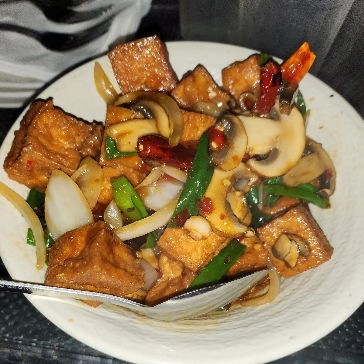 Clay Oven Tofu with Mixed Vegetables